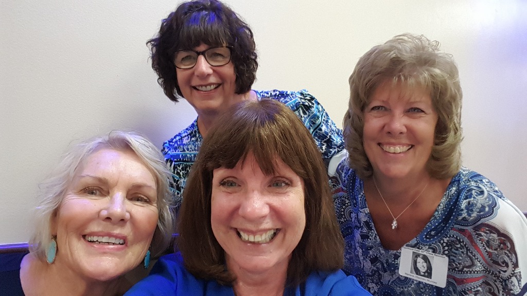 Left to Right:  Karen Cox, Cheryl Dempsey, Cathy Carton and Marlene Stachler